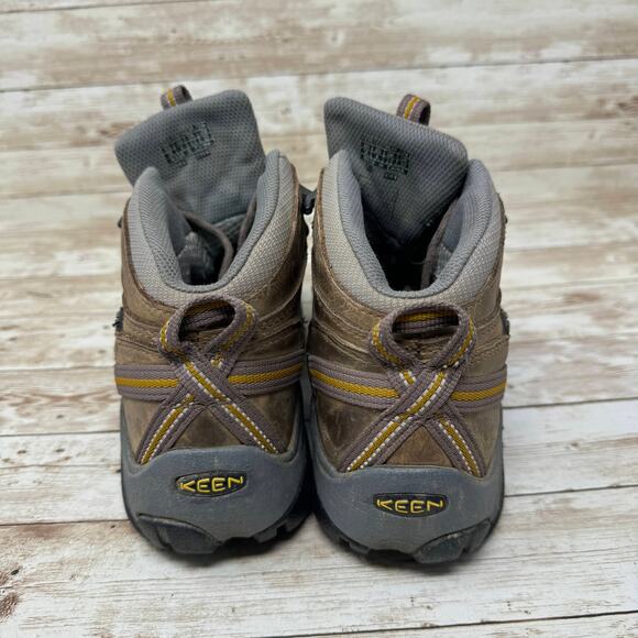 KEEN Targhee II Brown Waterproof Mid Outdoor Trail Hiking Boots Women's Size 6 - Picture 4 of 8